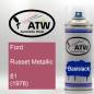 Preview: Ford, Russet Metallic, 81 (1978): 400ml Sprühdose, von ATW Autoteile West.